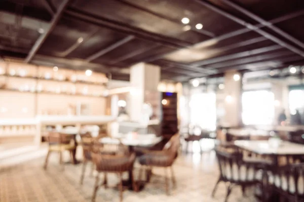 Café café abstrait flou et déconcentré et restaurant inte — Photo