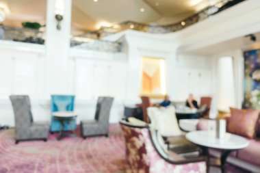 Soyut bulanıklık ve ufuk otel looby ve salon