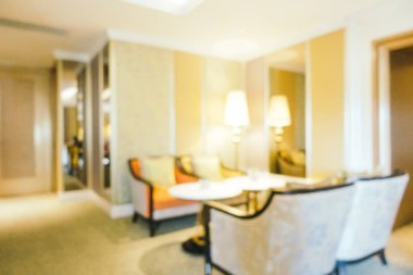 Soyut bulanıklık ve ufuk otel looby ve salon