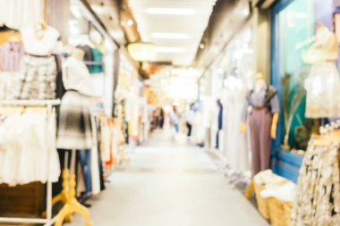 Soyut bulanıklık ve derpartment mağaza defocused