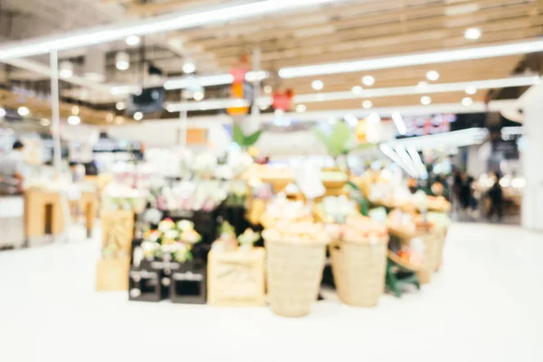 Abstracte onscherpte en intreepupil supermarkt — Stockfoto