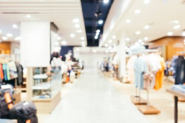 Soyut bulanıklık ve ufuk alışveriş merkezi mağazası