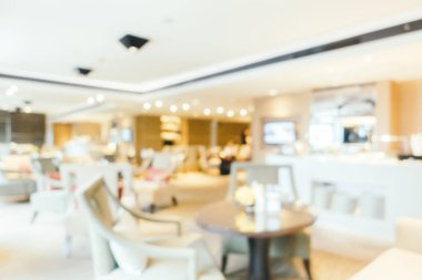 Soyut bulanıklık ve ufuk lüks otel iç