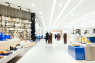 Soyut bulanıklık ve ufuk lüks alışveriş merkezi bölümü s