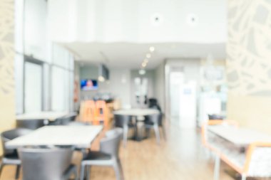 Soyut bulanıklık ve ufuk restoran ve kahve iç