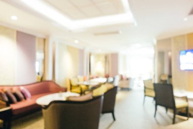 Soyut bulanıklık ve ufuk otel looby ve salon