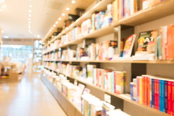 Abstract blur shopping mall