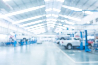 Soyut bulanıklık garaj ve automoblie