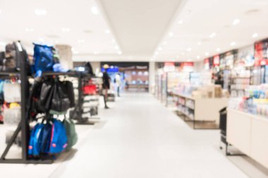 Soyut bulanık alışveriş merkezi