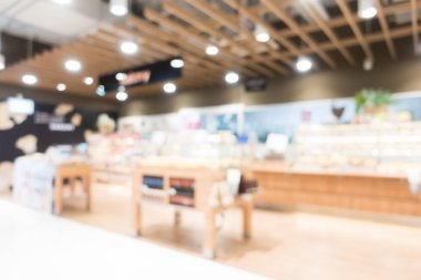 Soyut bulanıklık süpermarket