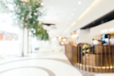 Soyut bulanıklık ve ufuk alışveriş merkezi mağazası