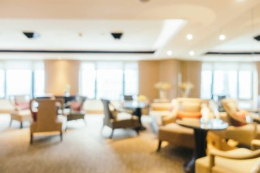 Soyut bulanıklık ve ufuk lüks otel iç