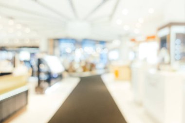 Soyut bulanıklık ve ufuk lüks alışveriş merkezi bölümü s