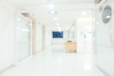 Soyut bulanıklık ve ufuk klinik ve tıbbi hastane iç