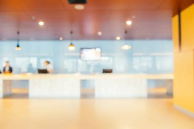 Soyut bulanıklık güzel ve lüks otel lobi iç