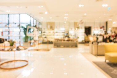 Soyut bulanık alışveriş merkezi