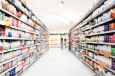 Soyut bulanıklık ve ufuk süpermarket