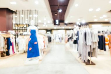 Soyut bulanıklık ve ufuk alışveriş merkezi mağazası