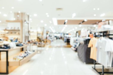 Soyut bulanıklık ve ufuk alışveriş merkezi mağazası