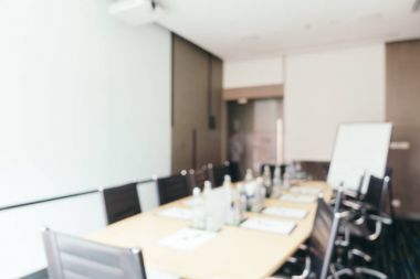 Soyut bulanıklık ve ufuk toplantı ofis iç Oda