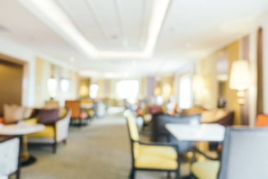 Soyut bulanıklık ve ufuk otel looby ve salon