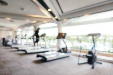 Soyut bulanıklık ve ufuk fitness ekipmanları 