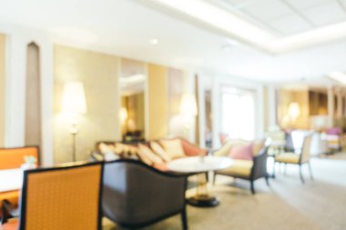 Soyut bulanıklık ve ufuk otel looby ve salon