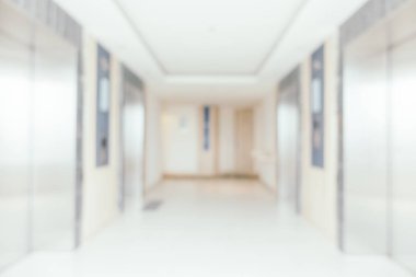 Soyut bulanıklık ve ufuk lobi ve otelin lounge