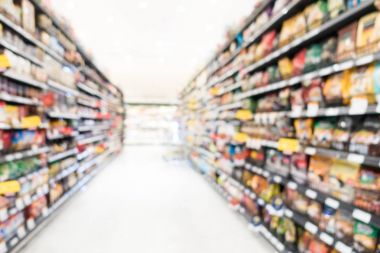 Soyut bulanıklık ve ufuk süpermarket