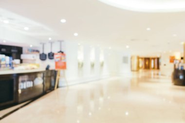 Soyut bulanıklık ve ufuk otel looby ve salon