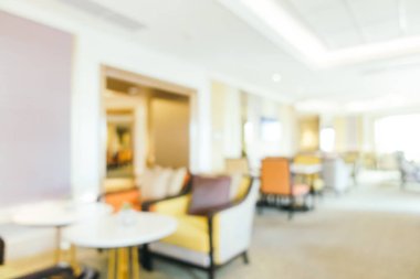 Soyut bulanıklık ve ufuk otel looby ve salon