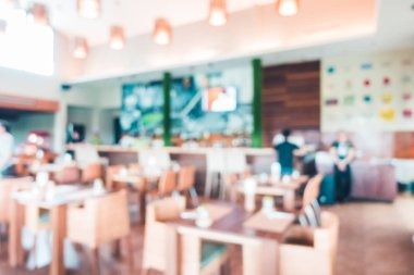 Soyut bulanıklık ve ufuk kafe Cafe ve Restoran