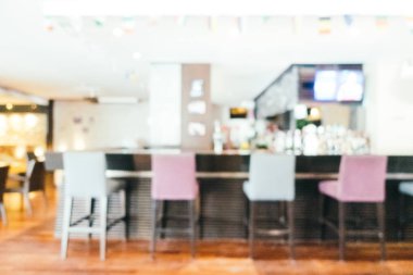 Soyut bulanıklık ve ile ufuk Restoran bar ve kafeterya 