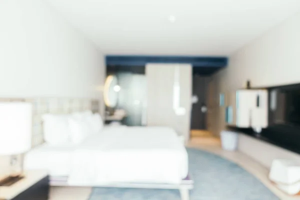Абстрактный и расплывчатый красивый интерьер роскошной спальни — стоковое фото