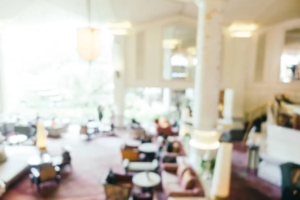 抽象的模糊和傻大个儿酒店离焦和休息室 — 图库照片