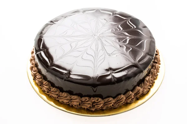 Сладкий десерт с шоколадом — стоковое фото