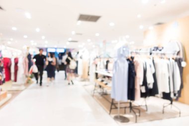 Soyut bulanıklık ve ufuk alışveriş merkezi mağazası