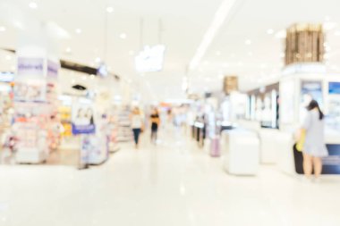 Soyut bulanıklık ve ufuk alışveriş merkezi