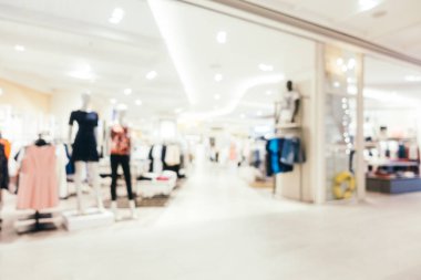 Soyut bulanıklık ve bokeh depa alışveriş merkezi iç defocused