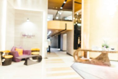 Soyut bulanıklık ve ufuk lüks otel iç