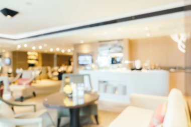 Soyut bulanıklık ve ufuk lüks otel iç