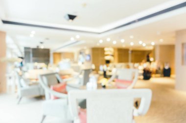 Soyut bulanıklık ve ufuk lüks otel iç