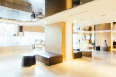 Soyut bulanıklık ve ufuk lüks otel iç