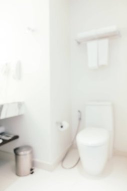 Soyut bulanıklık ve ufuk tuvalet odası iç