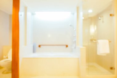 Soyut bulanıklık ve ufuk tuvalet ve banyo