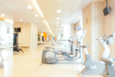 Fitness ekipmanları spor salonu iç bulanıklık