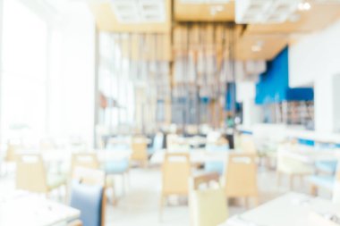 Soyut Restoran bulanıklık ve iç bar