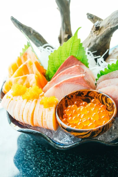 Sashimi cru e fresco — Fotografia de Stock