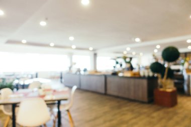 Soyut bulanıklık ve ile ufuk Restoran bar ve kafeterya 