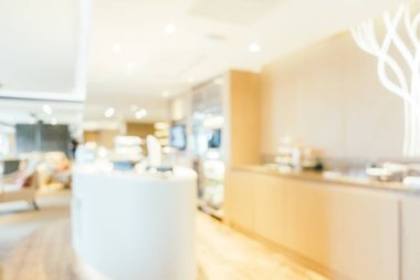 Soyut bulanıklık ve ufuk lüks otel iç